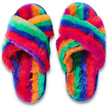 Load image into Gallery viewer, KIP &amp; CO - SLIPPERS - RAINBOW BLAST
