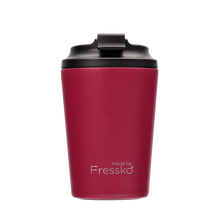 Load image into Gallery viewer, MADE BY FRESSKO - CAMINO REUSABLE COFFEE CUP 340ML/12OZ - ROUGE
