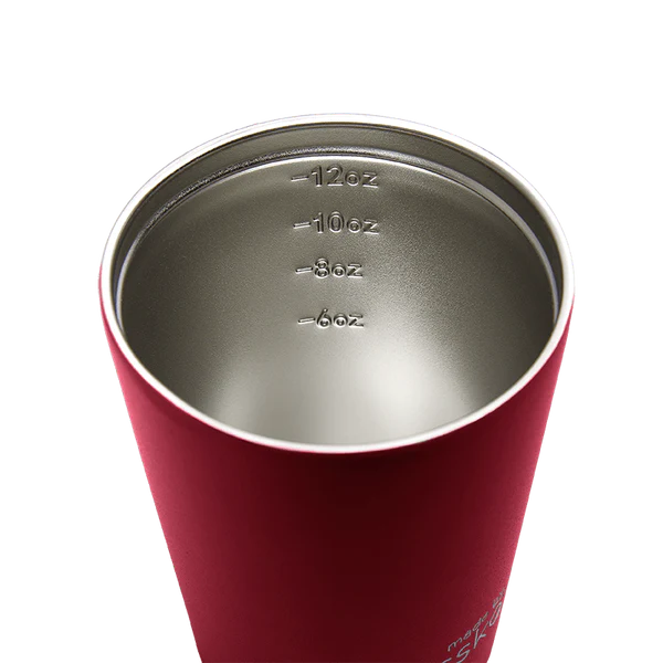 MADE BY FRESSKO - CAMINO REUSABLE COFFEE CUP 340ML/12OZ - ROUGE