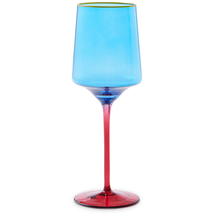 KIP & CO - SAPPHIRE DELIGHT VINO GLASS 2P SET