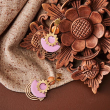 Load image into Gallery viewer, MIDDLE CHILD - SHRINE EARRINGS - LILAC
