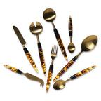 KIP & CO - SMOKEY AMBER SALAD SERVERS