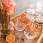 WANDERING FOLK - CLEAR MARGARITA GLASS (SET OF 2)